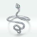 925 Sterling Silver Oxidized Pavé Setting CZ Ring-2