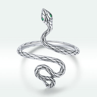 925 Sterling Silver Oxidized Pavé Setting CZ Ring - 0