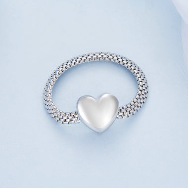925 Sterling Silver 2.5mm Width Ring for Women - 0