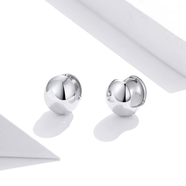 S925 Sterling Silver Platinum Plated Earrings for Women - 0