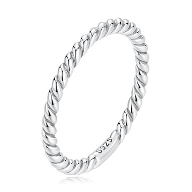 925 Sterling Silver Oxidized Ring Size 6.0 for Women