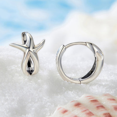 925 Sterling Silver Oxidized Silver Earrings 1.2*1.5cm for Women - 0