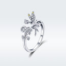 925 Sterling Silver Ring for Women - 0.2cm Width-2