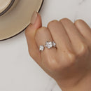 S925 Sterling Silver Pavé Setting CZ Ring for Women-7