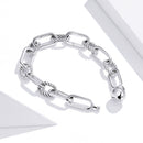 925 Sterling Silver Oxidized Bracelet 17cm for Women-3