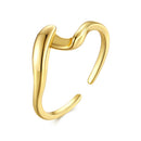 925 Sterling Silver White Gold Plated Ring for Women-4