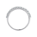925 Sterling Silver Moissanite 0.03ct Ring Size 6A for Women-1