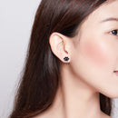 925 Sterling Silver Earrings with Enamel Finish-7