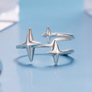 925 Sterling Silver Oxidized Silver Ring for Women-3