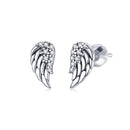 925 Sterling Silver Earrings with Pavé Setting CZ - 1.1x0.6cm-2