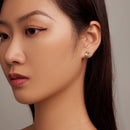 925 Sterling Silver Transparent Glass Earrings for Women-7