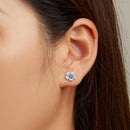 925 Sterling Silver Enamel Earrings for Women-5