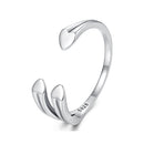 925 Sterling Silver Oxidized 0.15-0.8cm Ring-1