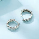 925 Sterling Silver Oxidized Earrings for Women-5