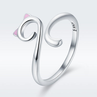 S925 Sterling Silver Adjustable Ring for Women - 0