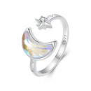925 Sterling Silver Ring with Pavé Setting CZ in 1.9mm Width for Women-4
