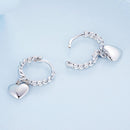 S925 Sterling Silver Earrings for Women with Platinum Plating-3