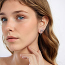 925 Sterling Silver Earrings with Nano Opal Stone and White Gold Plating-7
