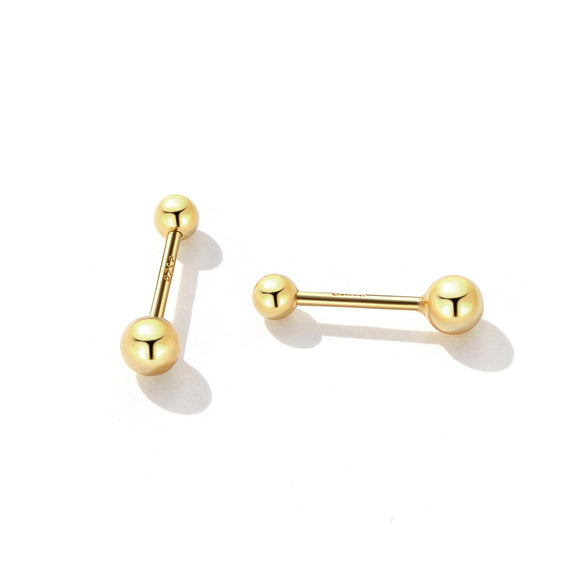 925 Sterling Silver Plated Platinum Dangle Earrings for Women