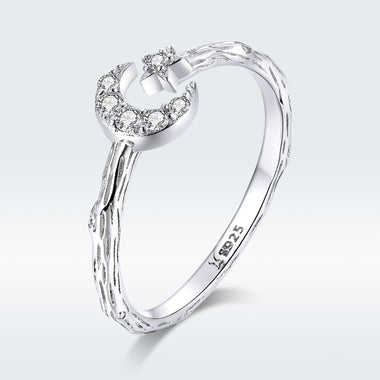 925 Sterling Silver Custom Ring with Pavé Setting CZ - 0