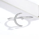 925 Sterling Silver Ring with Pavé Setting CZ-5