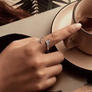 925 Sterling Silver Oxidized Silver 0.17cm Ring-6