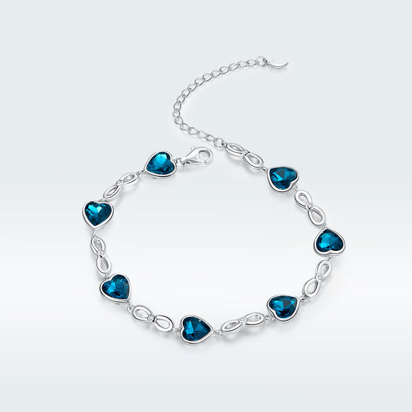 925 Sterling Silver Adjustable Bracelet for Women
