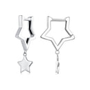 925 Sterling Silver Earrings 25*8mm for Women-2