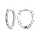 925 Sterling Silver Earrings - 14x2mm with Oxidized Finish for Women-4
