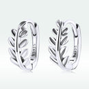 S925 Oxidized Silver Earrings 1.2*0.5cm for Women-4