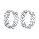 925 Sterling Silver Earrings with Platinum Plating for Women-1