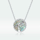 925 Sterling Silver Adjustable Mica Necklace for Women-4