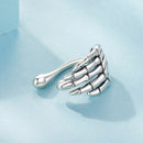 925 Sterling Silver Earrings 0.9*1.5cm for Women-3