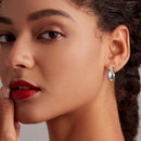 925 Sterling Silver White Gold Plated Earrings for Women-7
