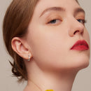 925 Sterling Silver Earrings 1.3*0.4cm for Women-6