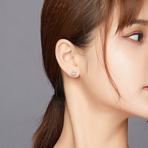 925 Sterling Silver Earrings for Women with Cubic Zirconia