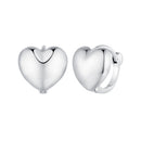 S925 Oxidized Silver 11mm Earrings for Women-1
