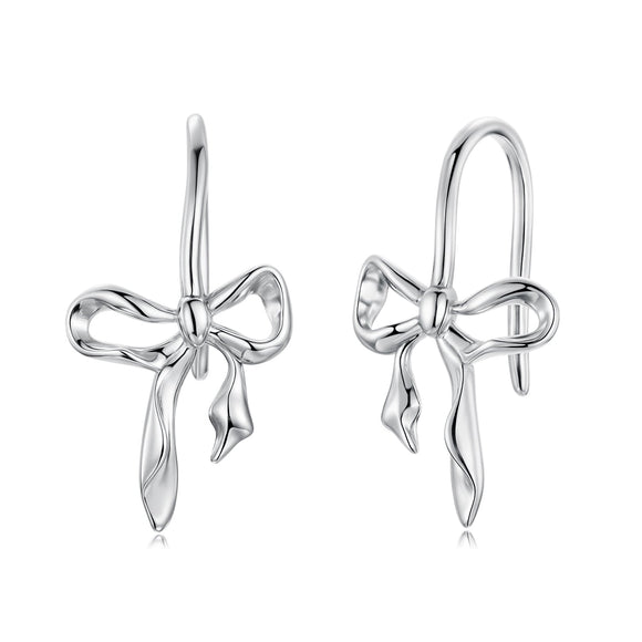 925 Sterling Silver Earrings 1.8cm x 1.0cm for Women