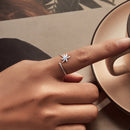 925 Sterling Silver Nano Opal Ring for Women-5