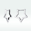 925 Sterling Silver Earrings 1.5cm x 1.7cm for Women-4