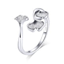 S925 Oxidized Silver 0.2 cm Ring-3