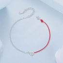 925 Sterling Silver & Plated White Gold 160+30mm Bracelet-4
