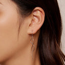 925 Sterling Silver Earrings 56*10mm Plated Platinum Rose Gold for Women-6