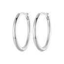 925 Sterling Silver & White Gold Plated Earrings for Women-2