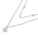 925 Sterling Silver Adjustable Necklace with Pendant for Women-4
