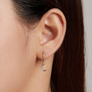 925 Sterling Silver Earrings with Pavé Setting CZ for Women-7