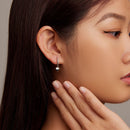 S925 Sterling Silver Earrings for Women with Platinum Plating-7