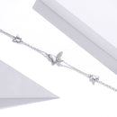 925 Sterling Silver Pavé Setting CZ Bracelet for Women-5
