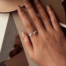 925 Sterling Silver Oxidized 1.8mm Width Elegant Style E Ring-5