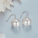 925 Sterling Silver Earrings with Quality Shell Pearl-6